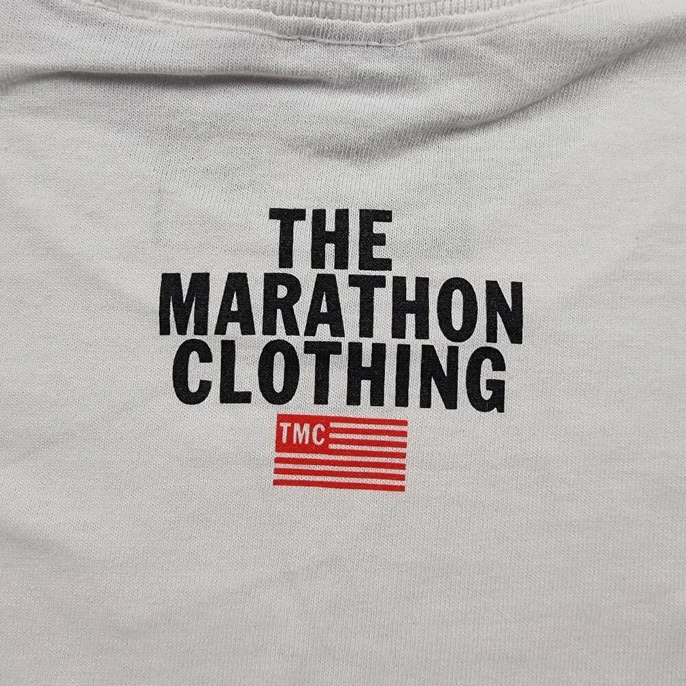 The Marathon Clothing Crenshaw Shirt Mens Small White Graphic Tee Streetwear - Picture 5 of 9